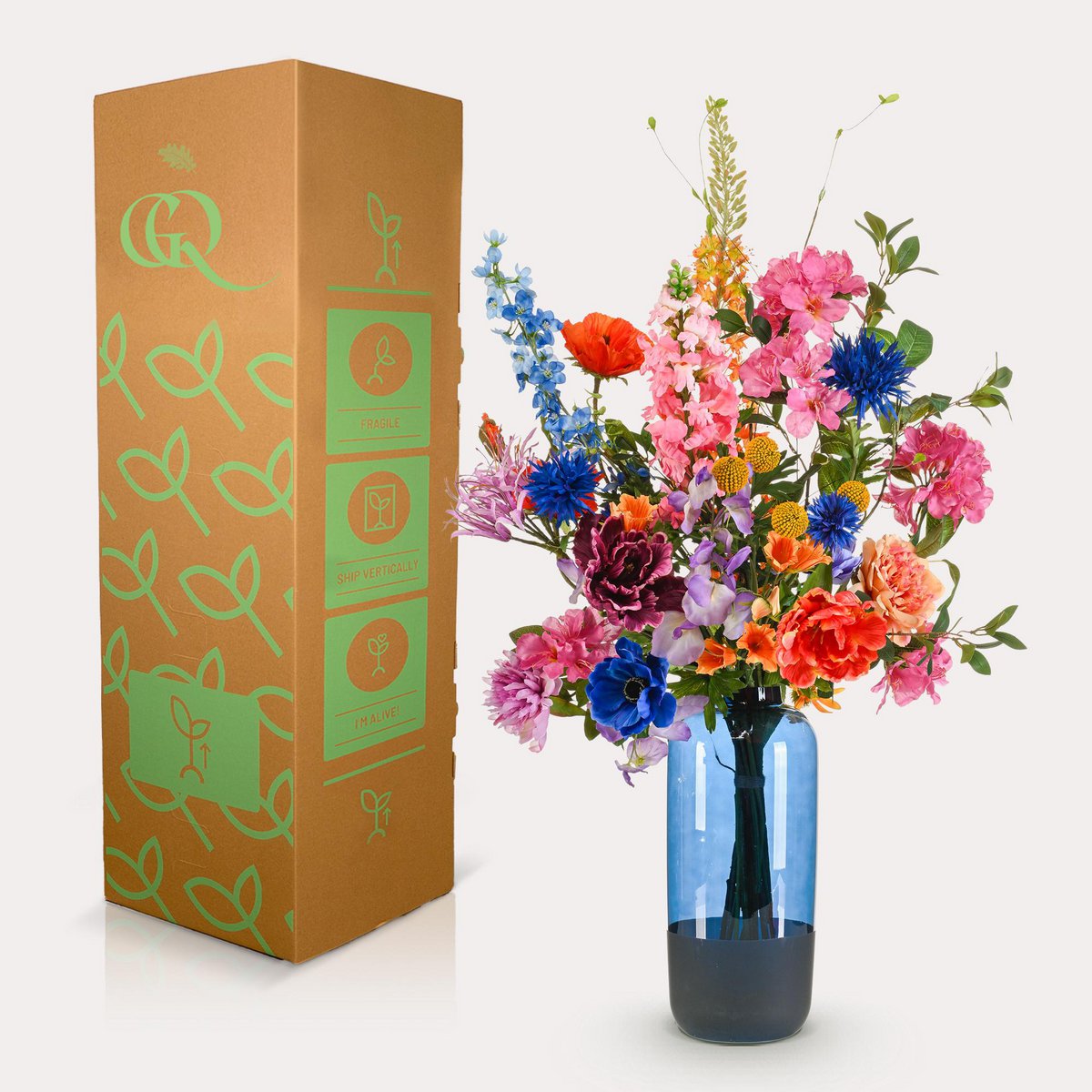 Kunstbloemen -Boeket XL- Luxury Glam - 90cm