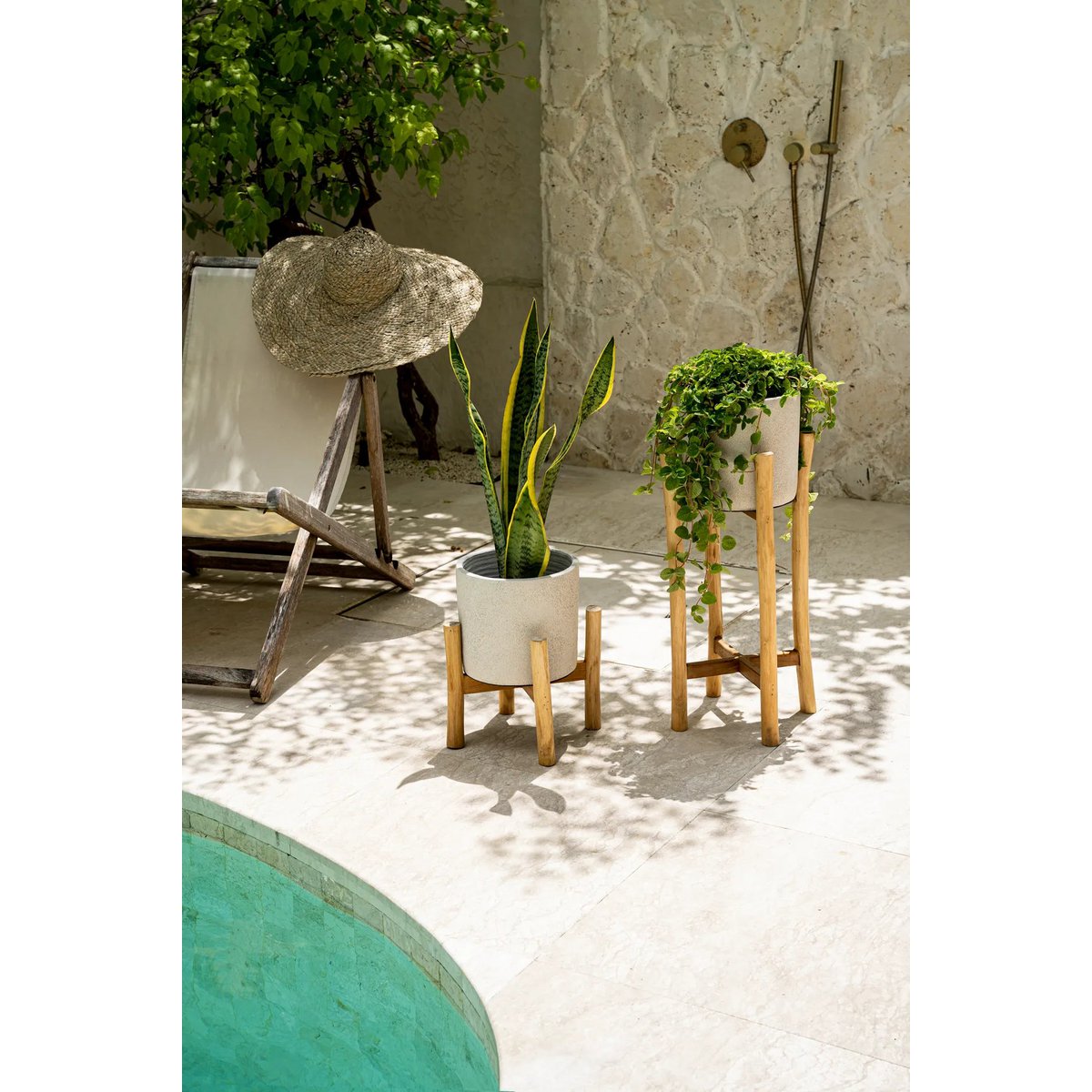 The Chalk High - Beton Naturel - L