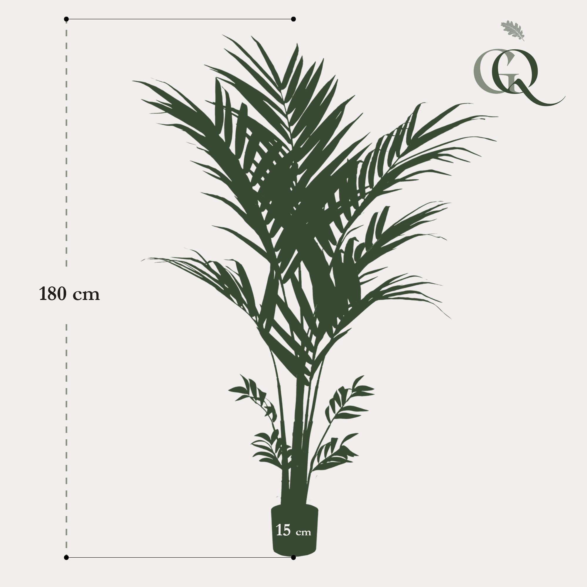 Kunstplant - Kentia - Kentiapalm - 180 cm