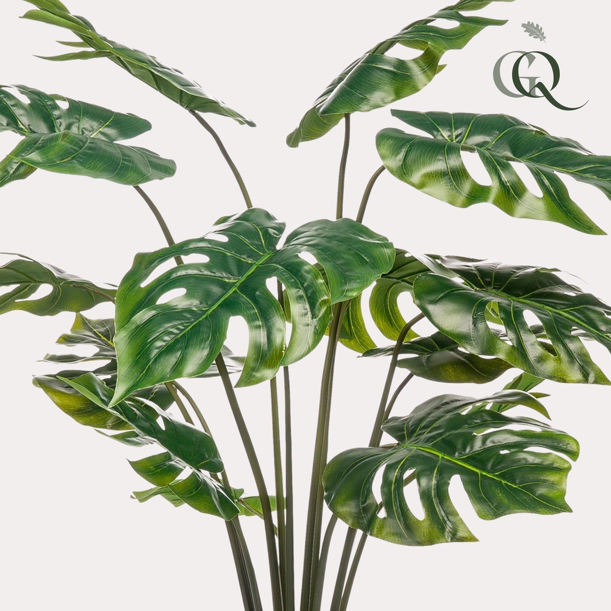 Kunstplant - Monstera Deliciosa - Gatenplant - 110 cm